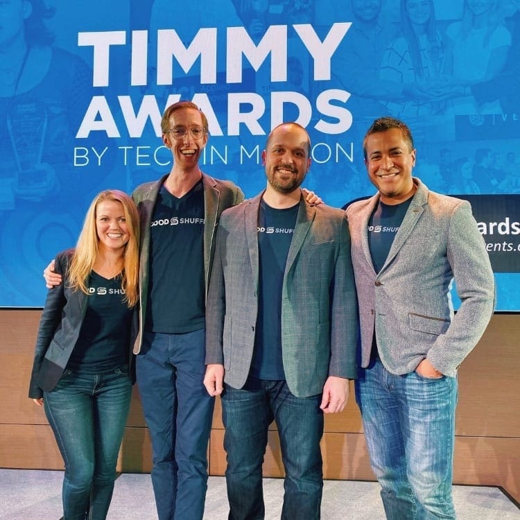 timmy-team Goodshuffle Pro team at The Timmy Awards