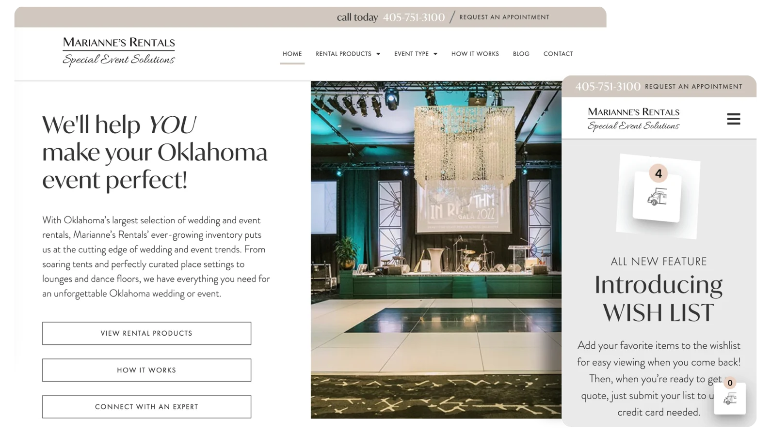 Best Event Rental Websites_Mariannes