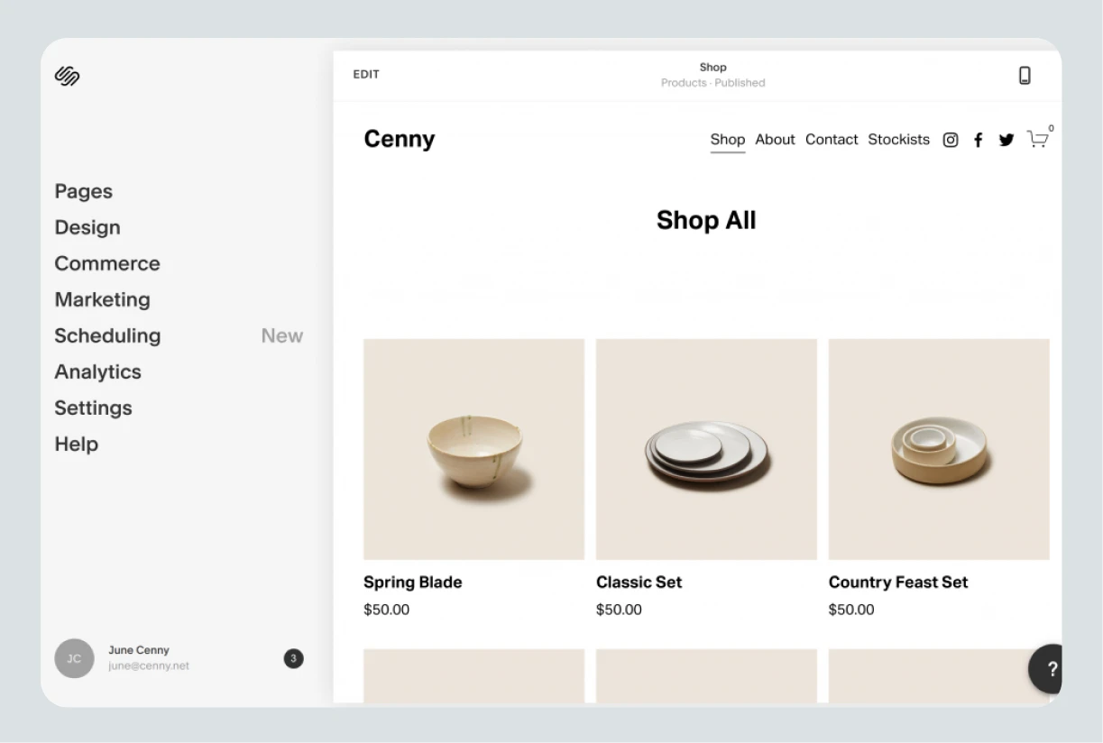 squarespace squarespace-website-builder